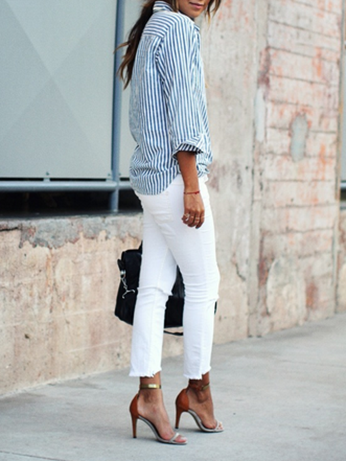 Casual Shirt Collar Blouses