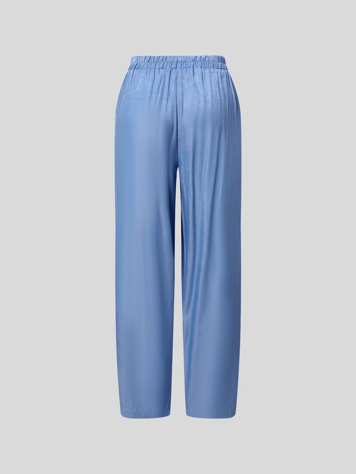 Solid Loosen Denim&jeans