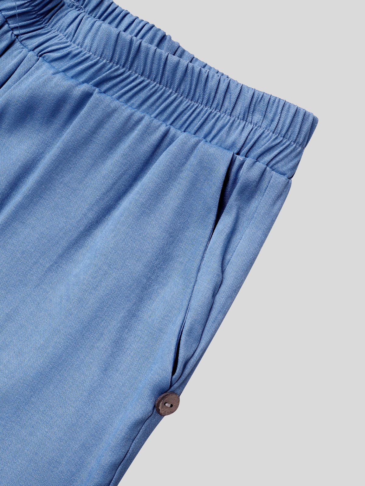 Solid Loosen Denim&jeans
