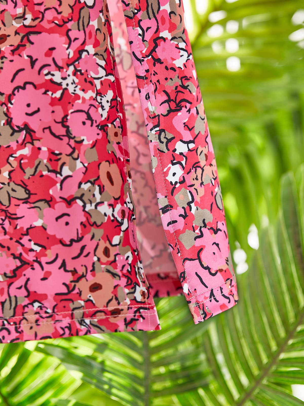 V Neck Casual Loosen Maxi