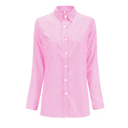 Casual Shirt Collar Blouses
