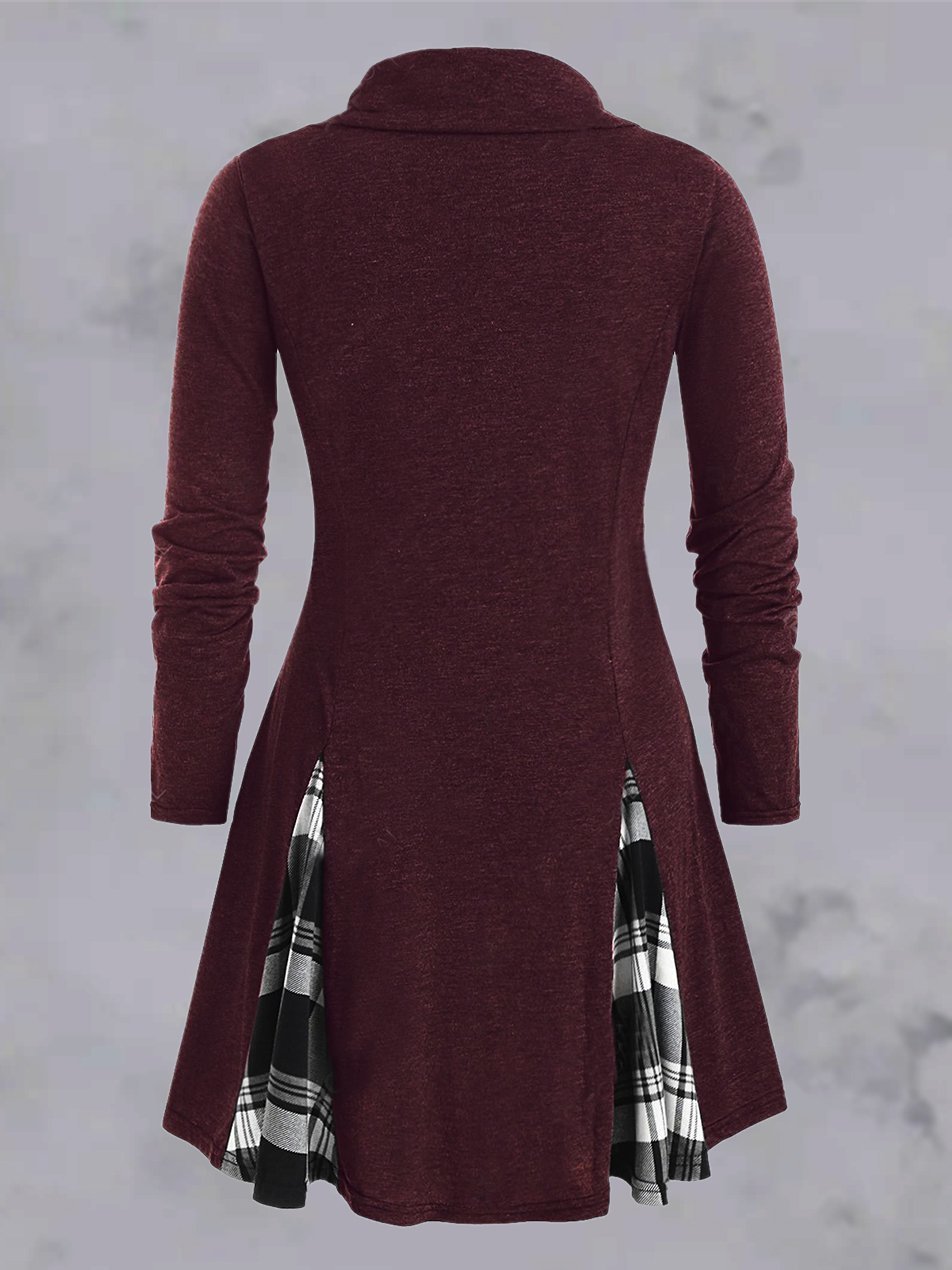 Casual Cotton Sweater Dress