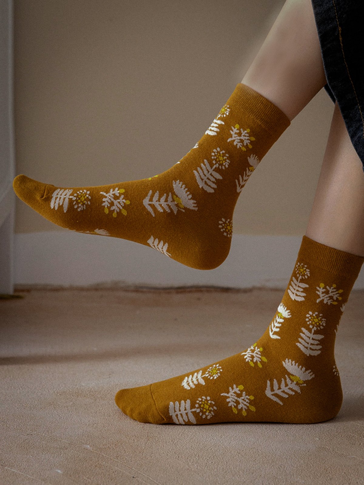 Cotton-Blend Socks & Tights