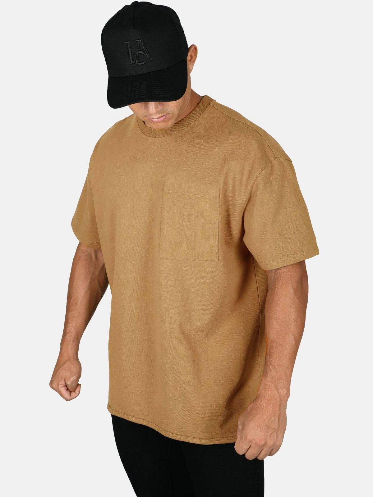 Basics Short Sleeve Cotton Plain Men-T-Shirts