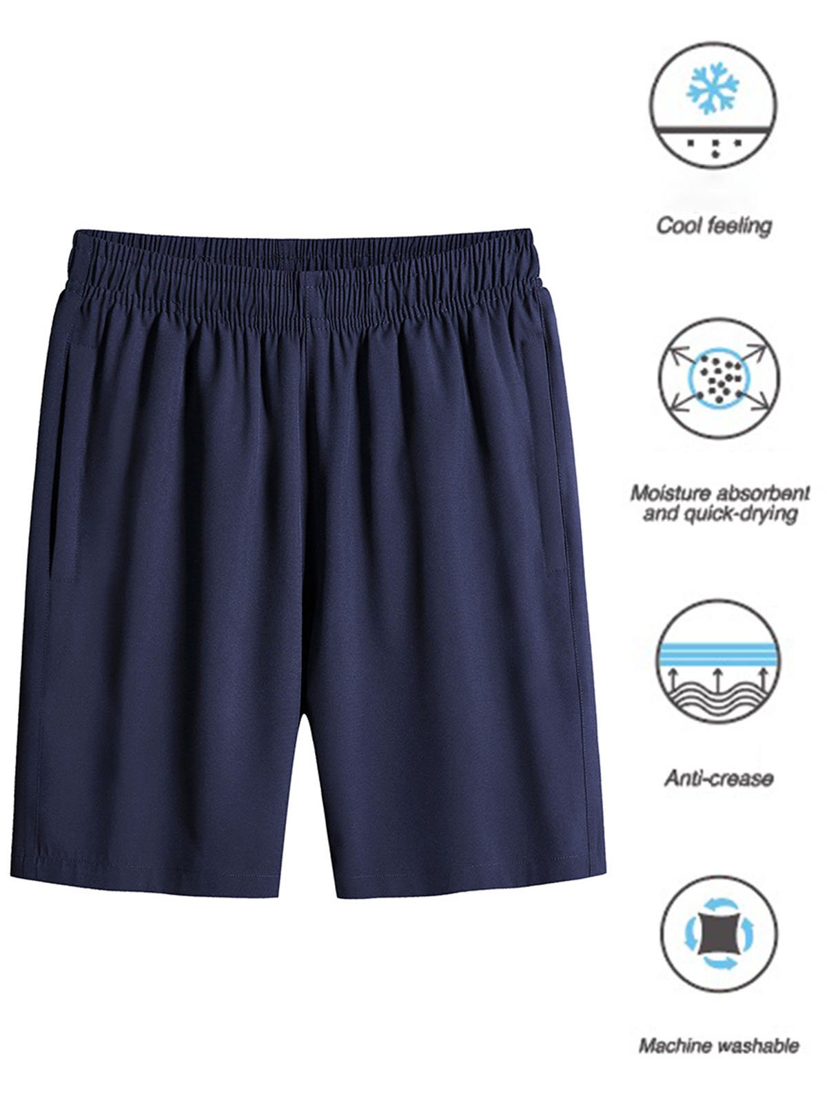 Plain Men-Shorts