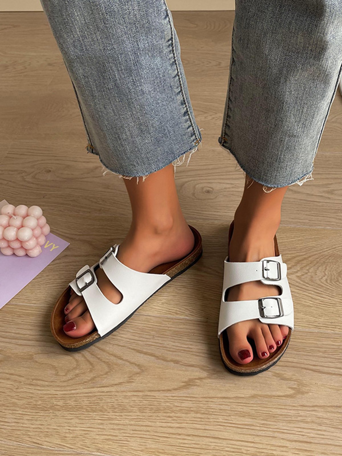 Pu Leather Sandals