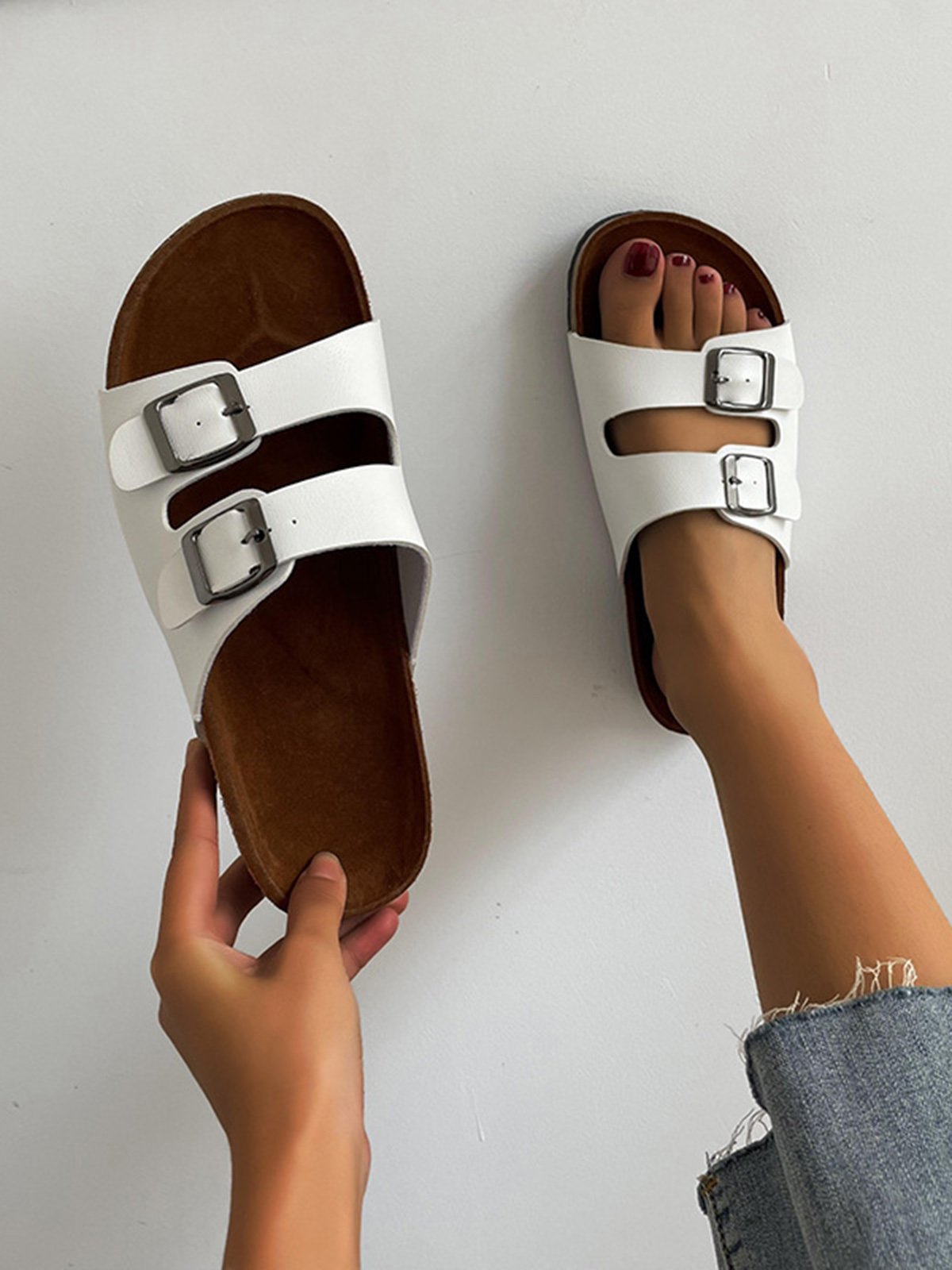 Pu Leather Sandals