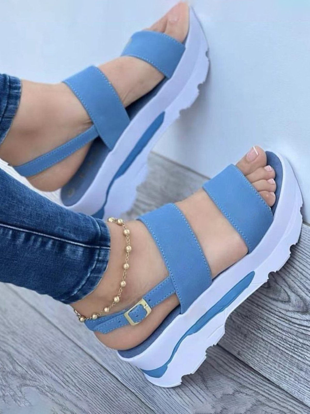 Platform Fall Wedges