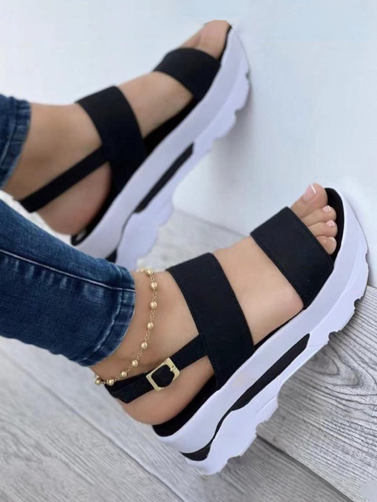 Platform Fall Wedges
