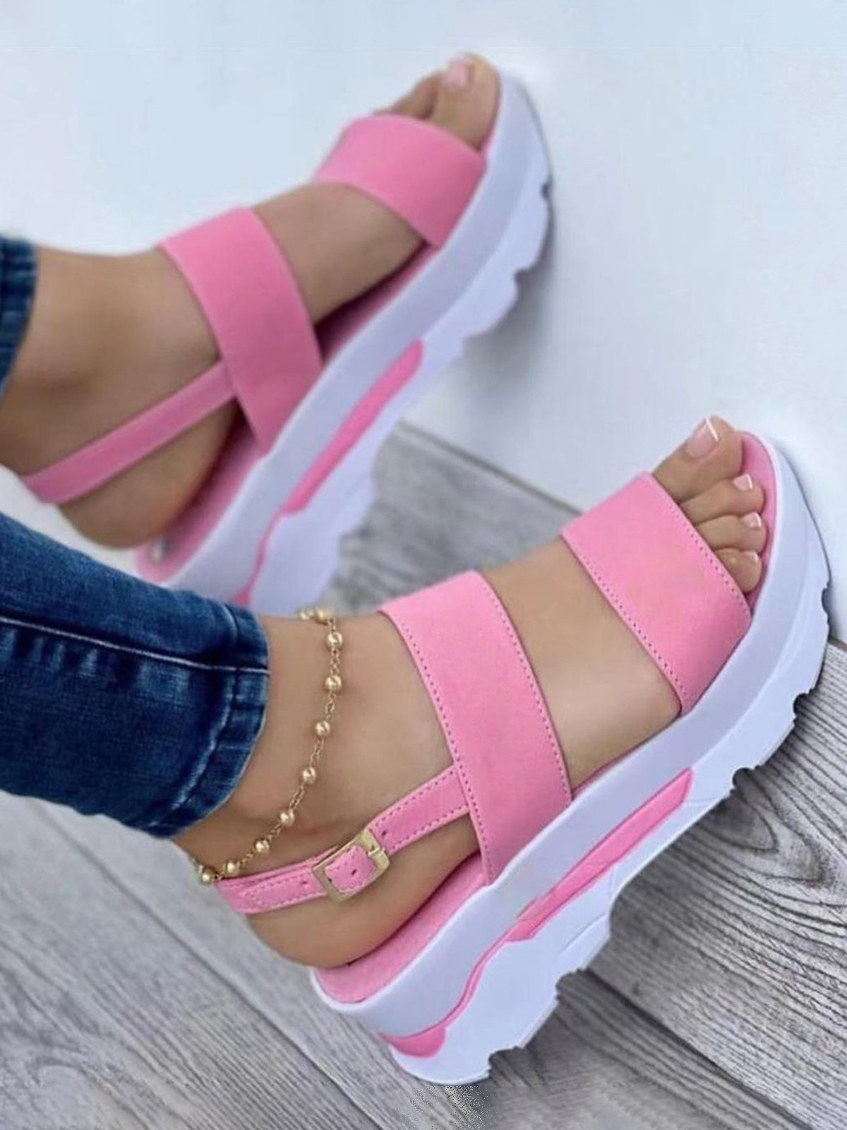 Platform Fall Wedges