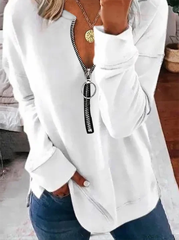 Solid Casual Hoodies & Sweatshirt