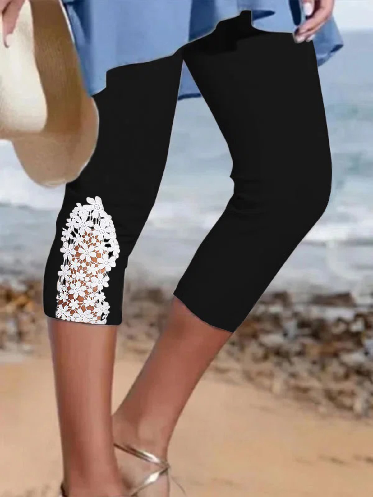 Regular Fit Casual Leggings