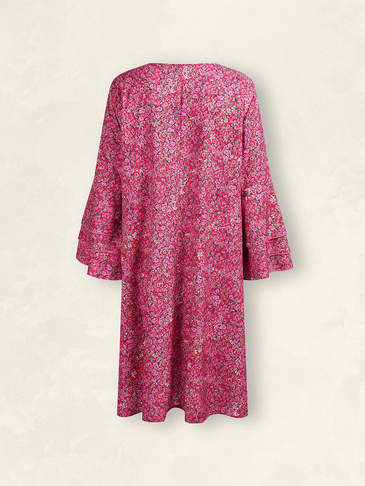 Floral Loosen V Neck Shorts