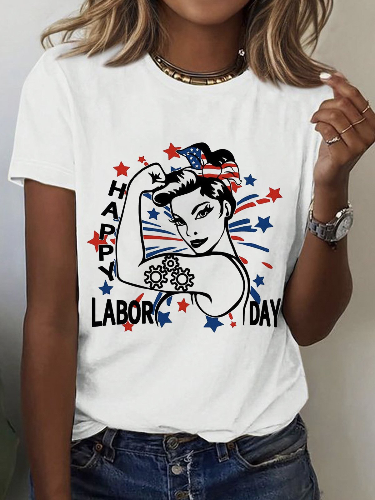 Happy Labor Day,Diligent women Labour Day T-Shirt