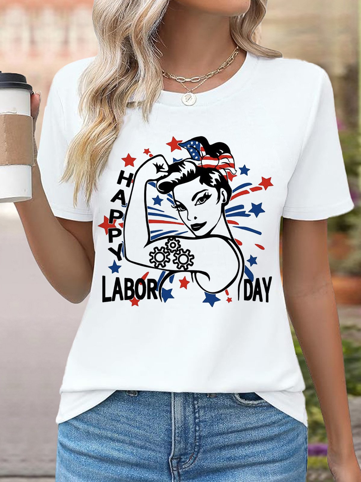 Happy Labor Day,Diligent women Labour Day T-Shirt