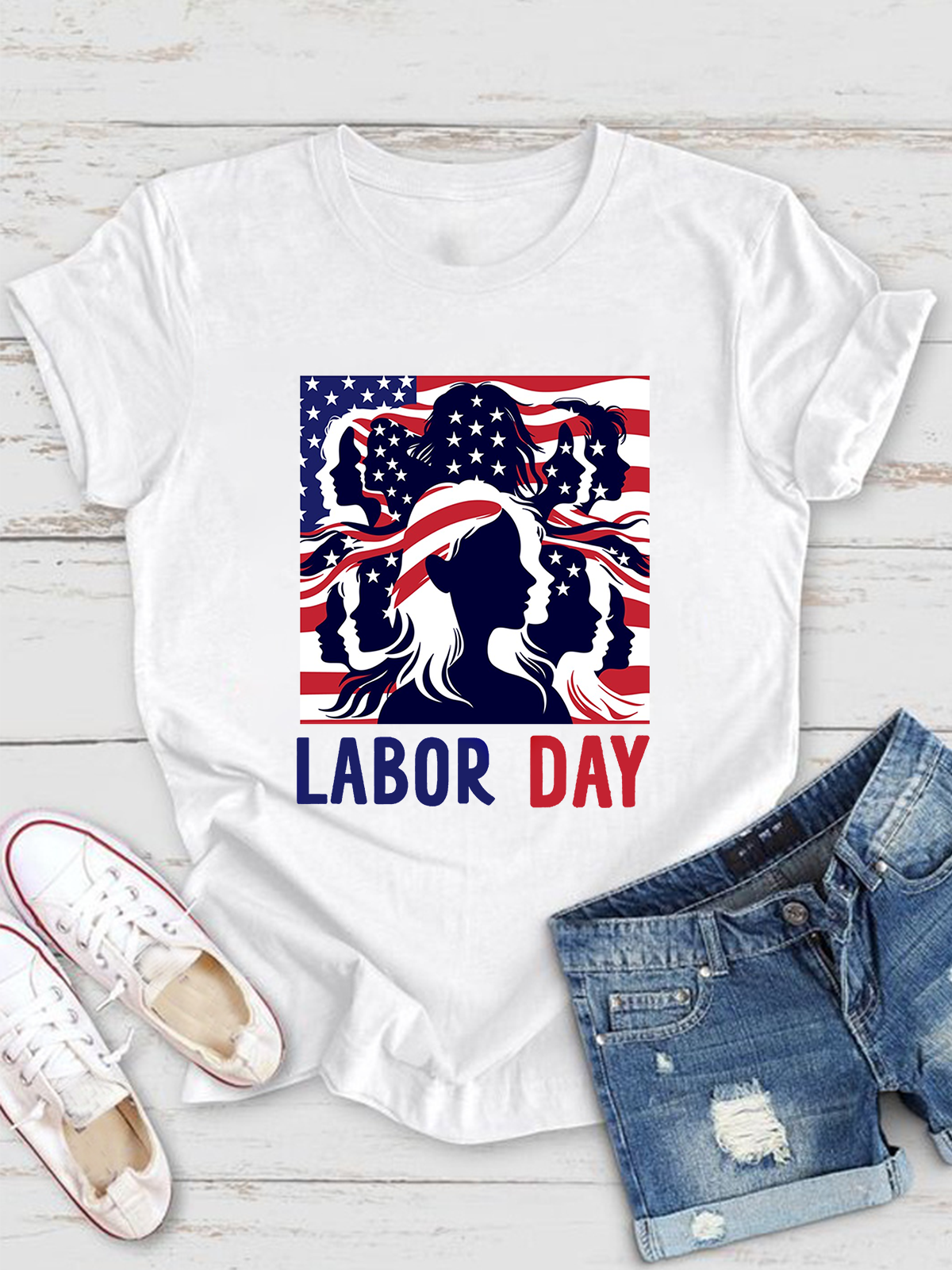 Diligent women Labor Day T-Shirt