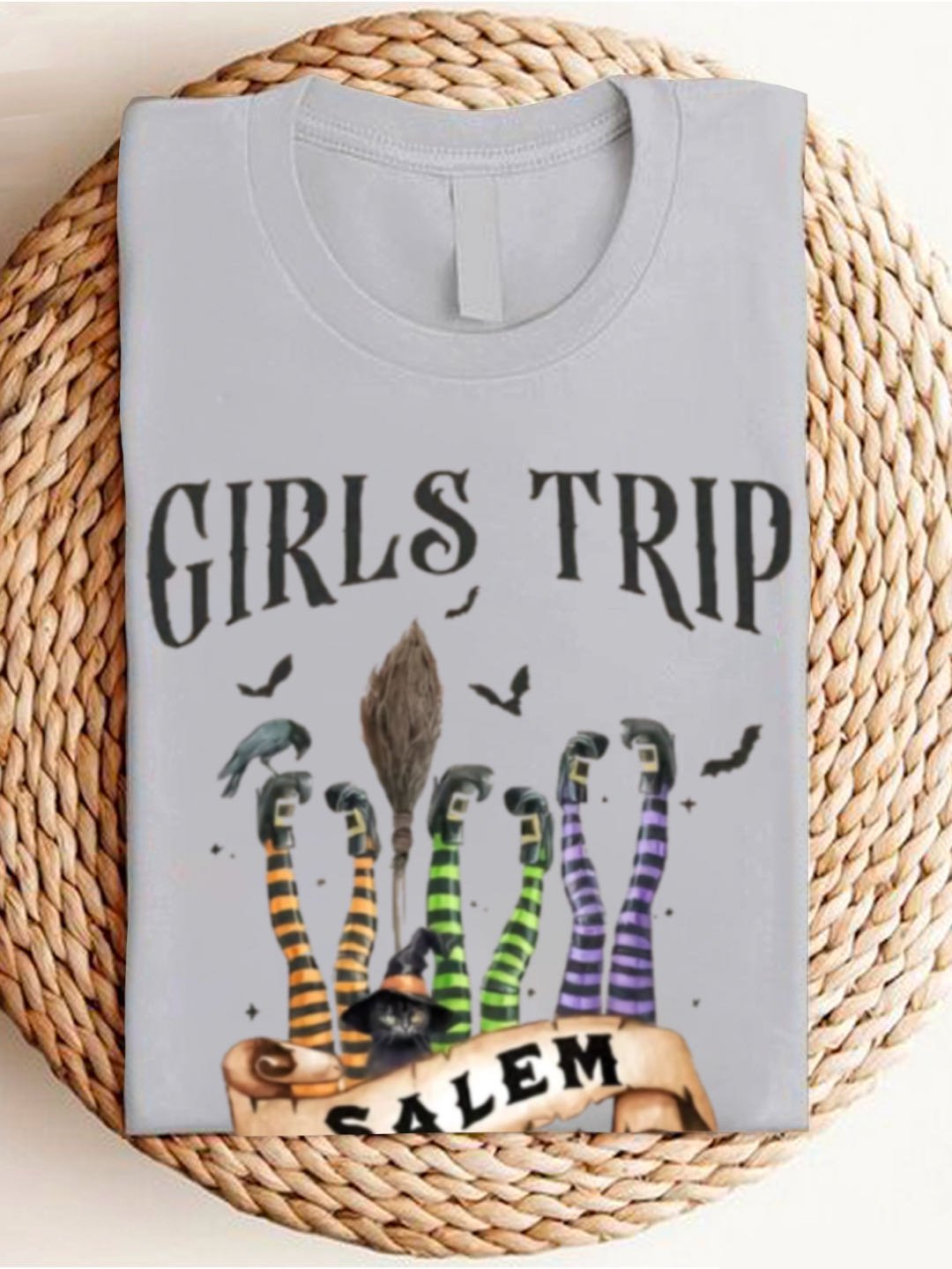 Girls Trip  time to get wicked witch Halloween T-Shirt