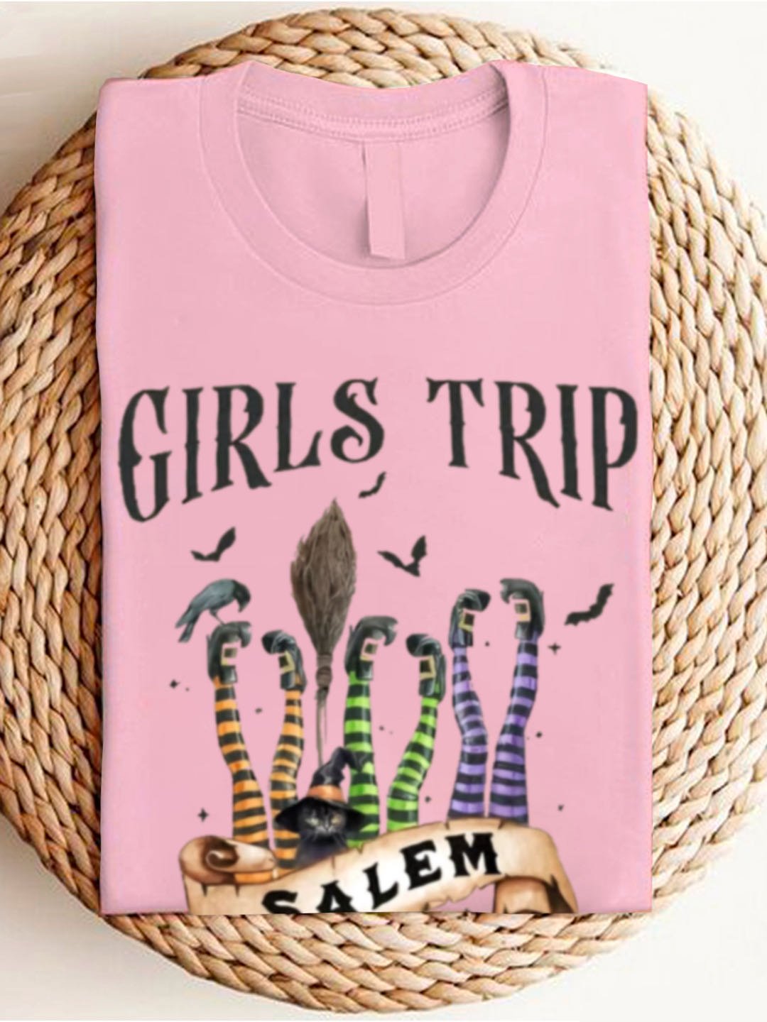 Girls Trip  time to get wicked witch Halloween T-Shirt