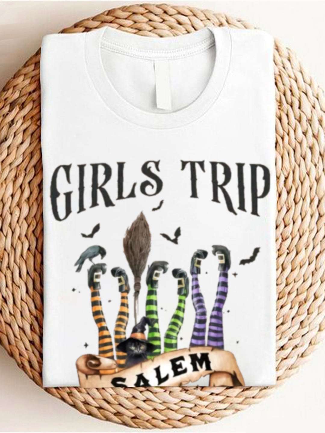 Girls Trip  time to get wicked witch Halloween T-Shirt