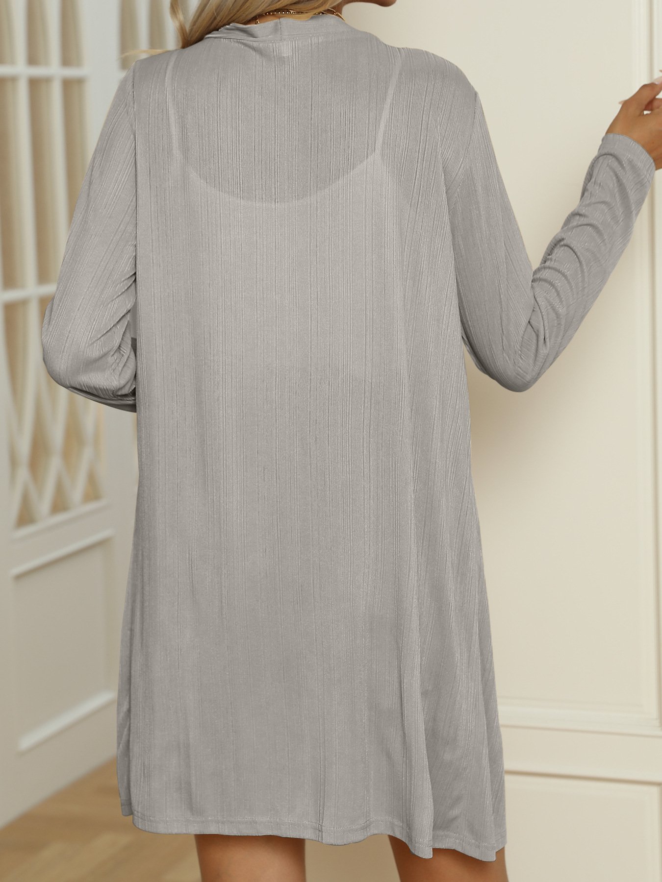 Loose Casual Plain Kimono