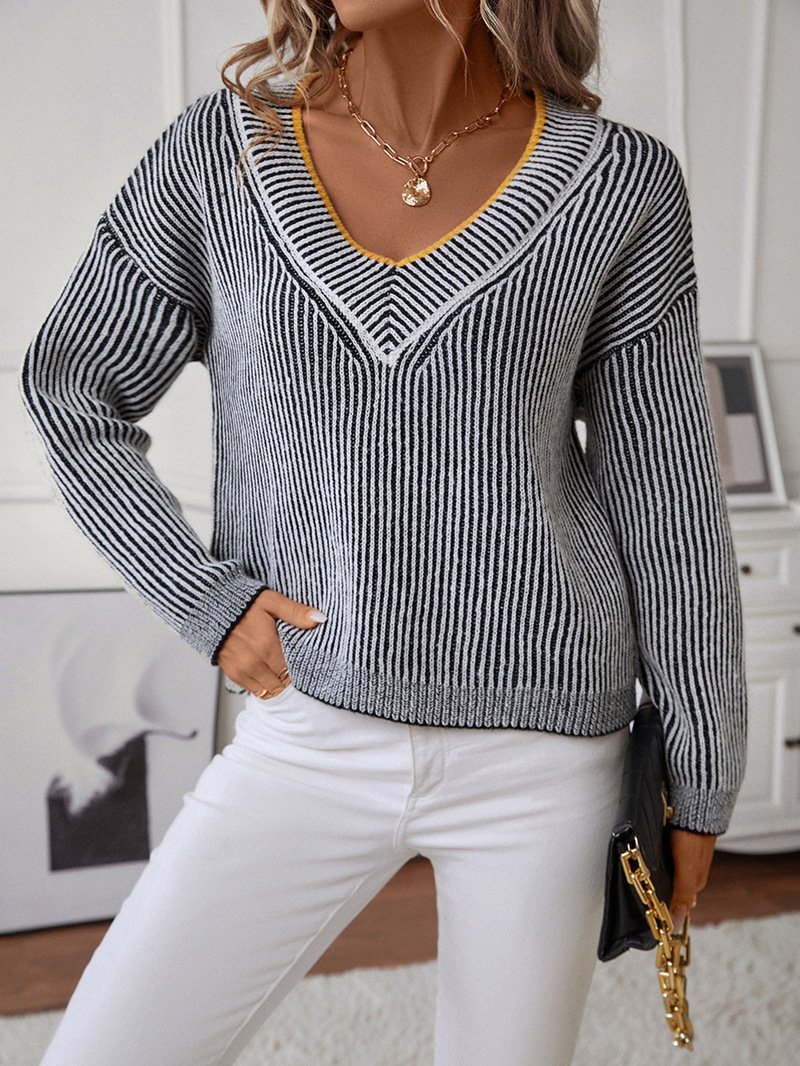 Casual Yarn/Wool Yarn Sweater