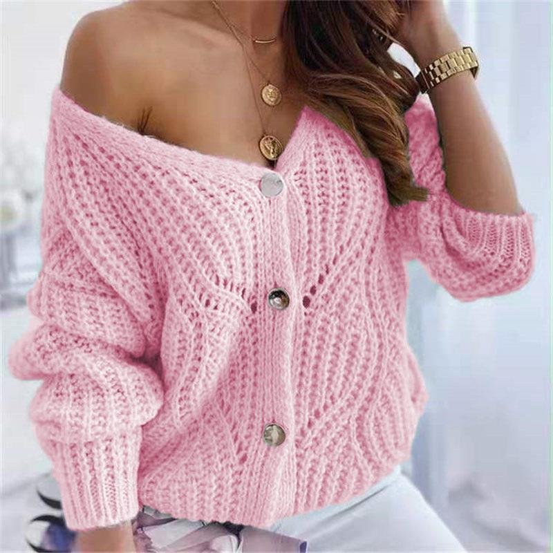 Plain Casual Wool/Knitting Others Cardigan