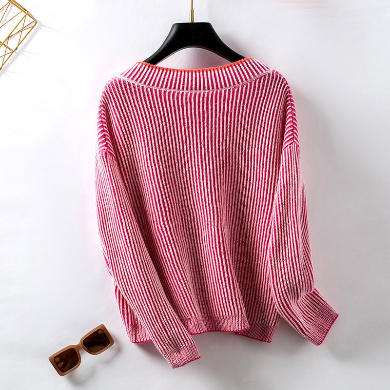 Casual Yarn/Wool Yarn Sweater