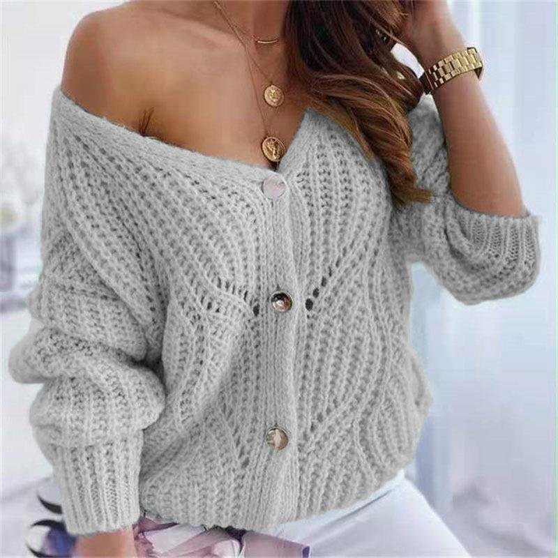 Plain Casual Wool/Knitting Others Cardigan