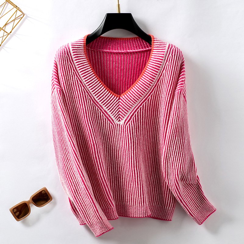 Casual Yarn/Wool Yarn Sweater