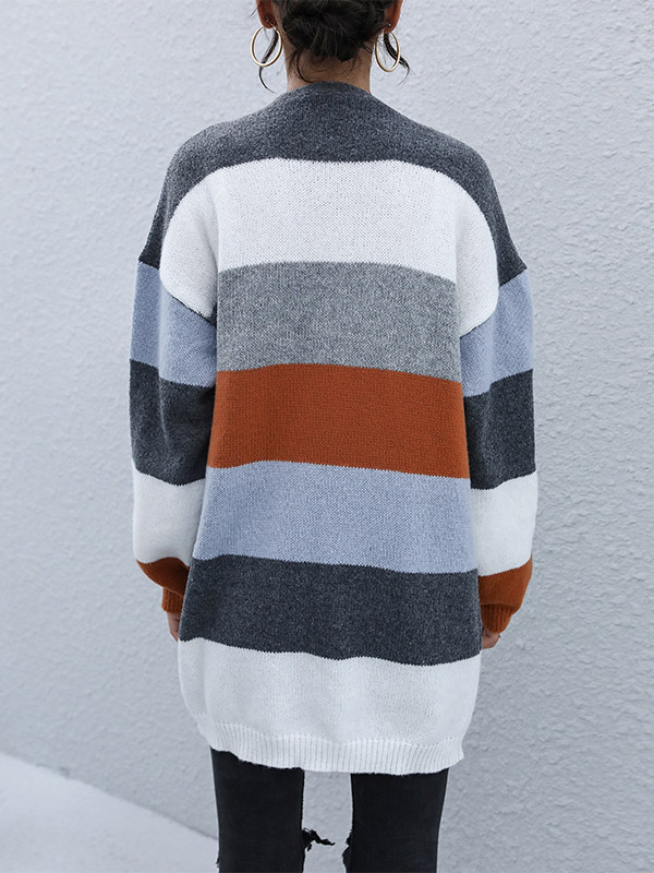 Loose Others Wool/Knitting Casual Cardigan