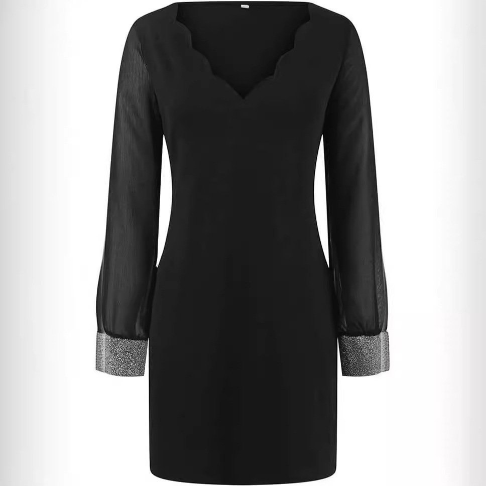 Regular Fit Casual Dress With No