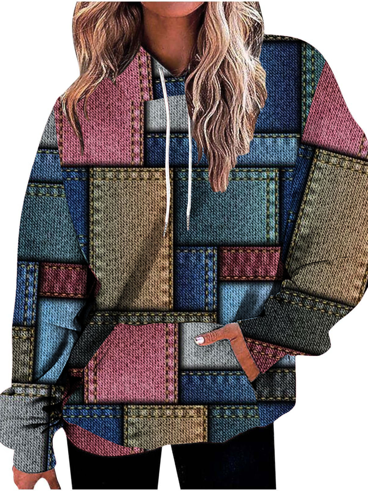 Casual Text Letters Sweatshirt