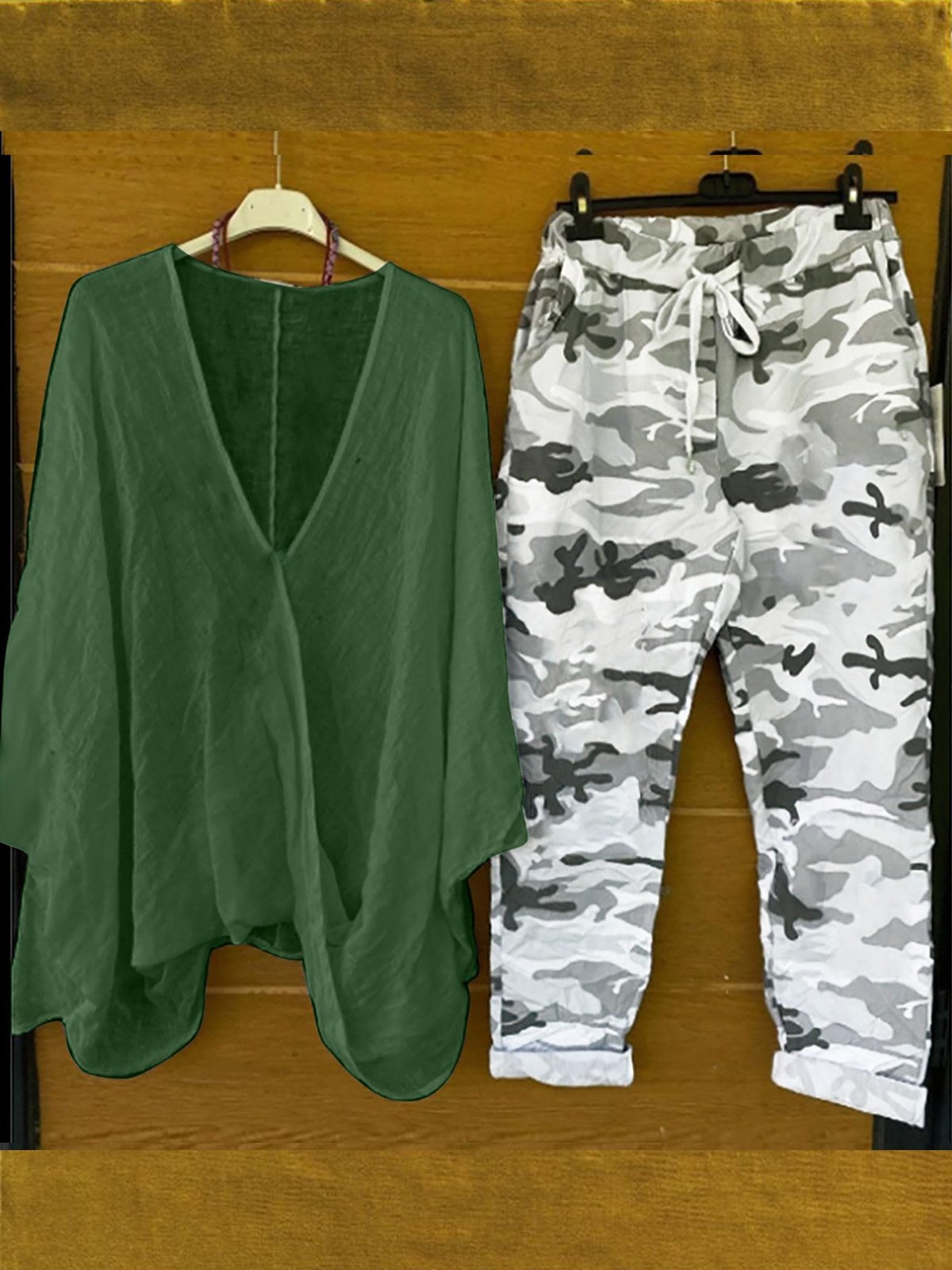 Loose Casual Two-Piece Set