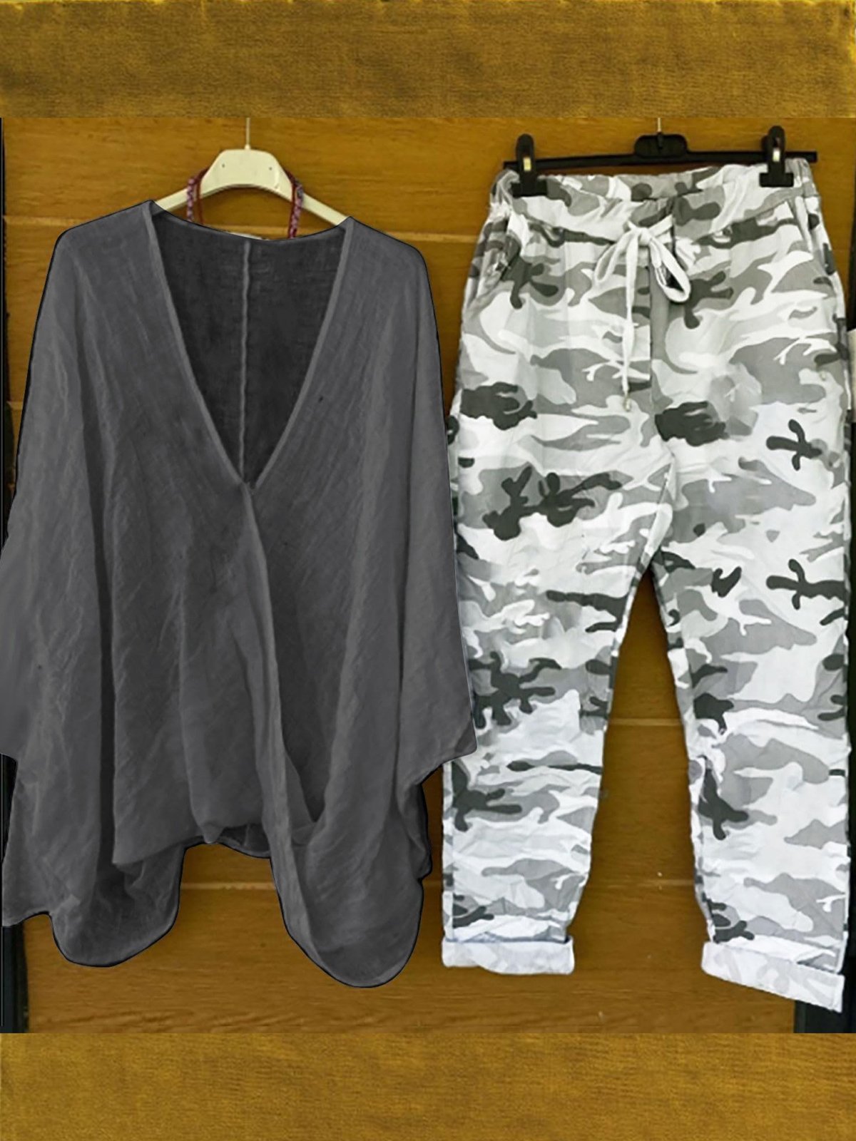 Loose Casual Two-Piece Set
