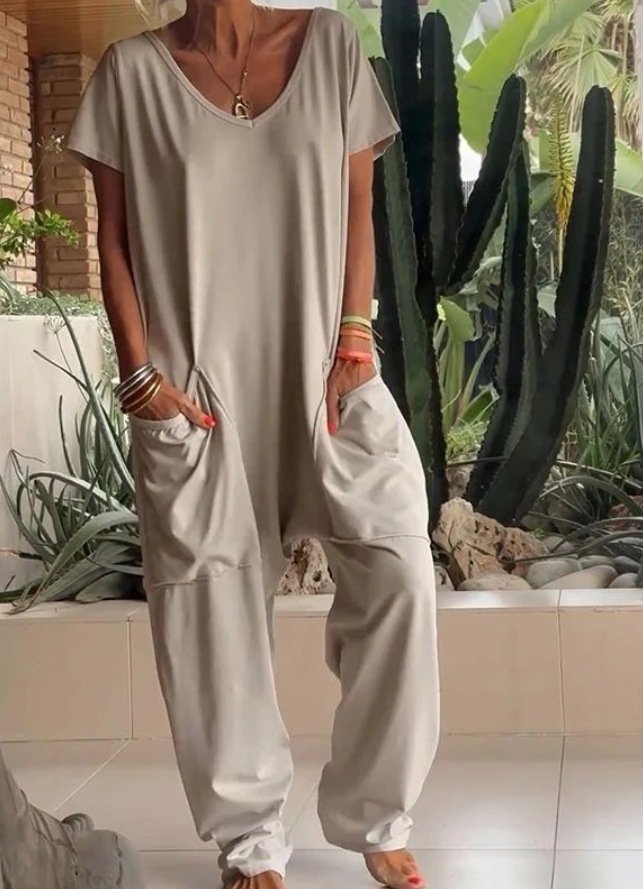 Casual Regular Fit Jumpsuit