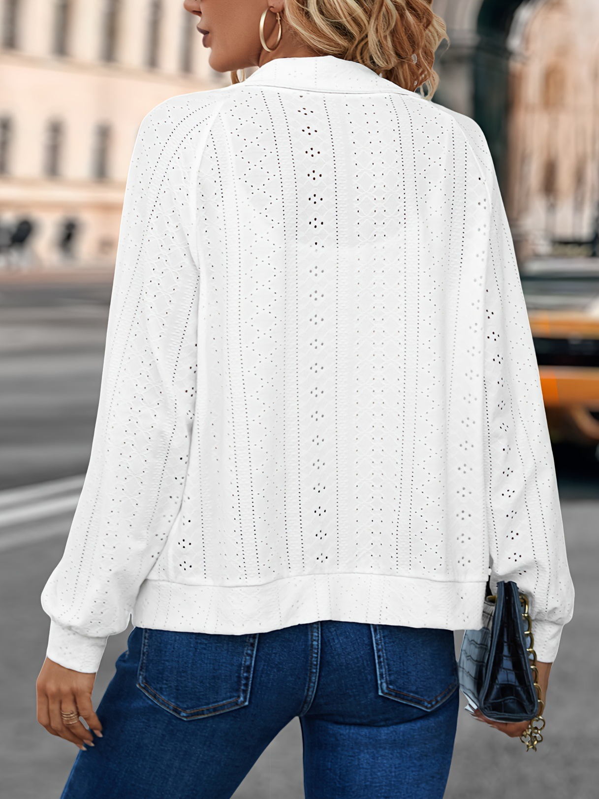 Plain Zipper Casual Jacket
