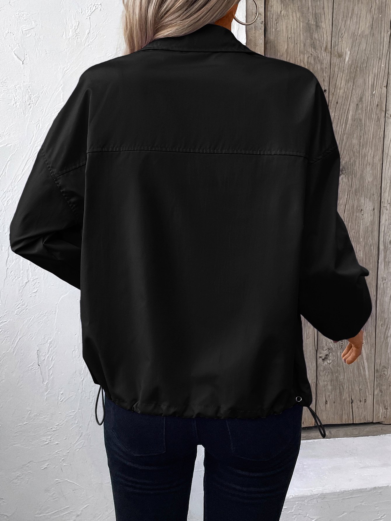 Casual Loose Plain Jacket