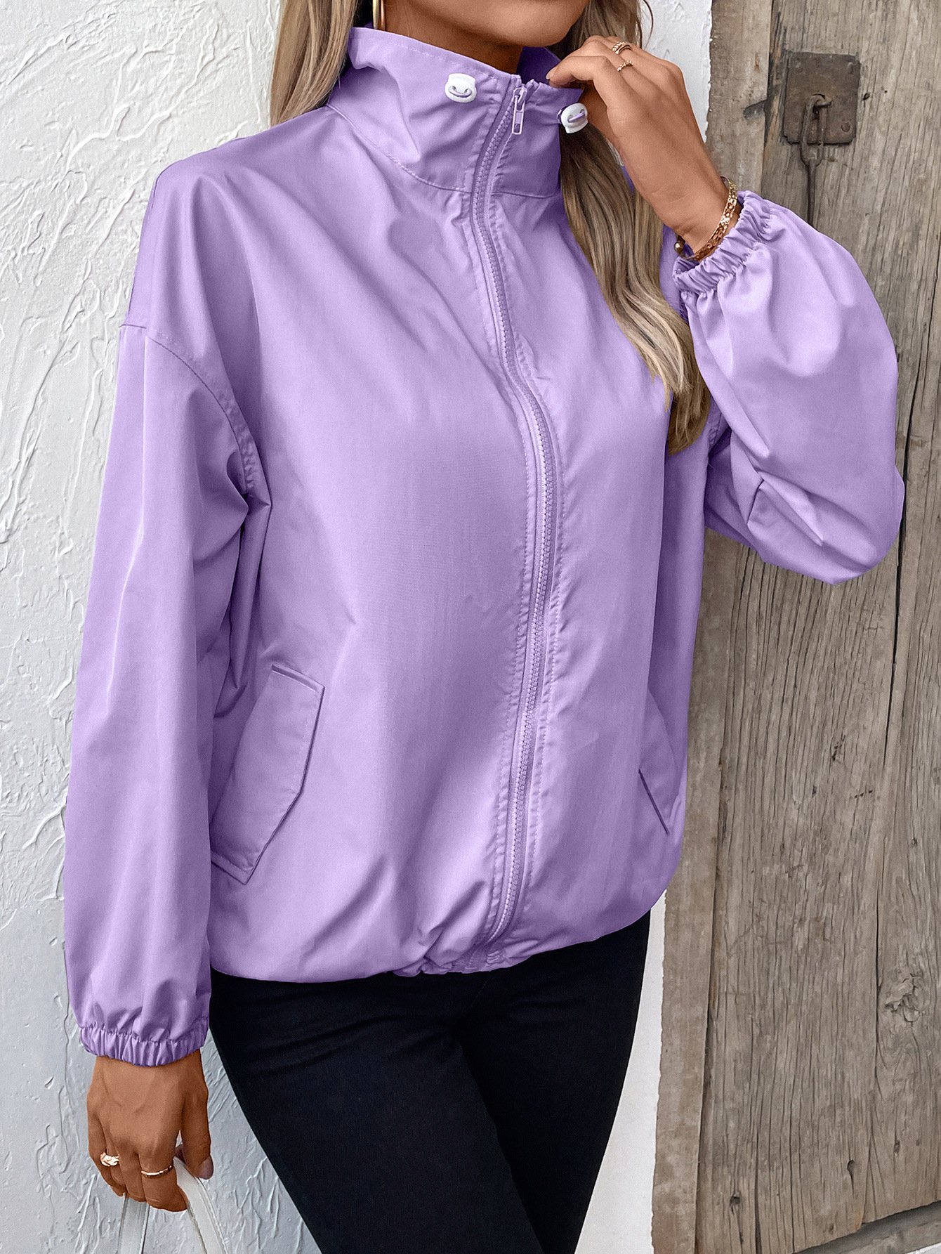 Casual Loose Plain Jacket
