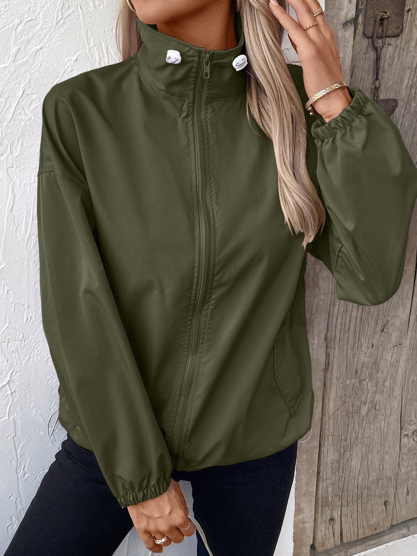 Casual Loose Plain Jacket
