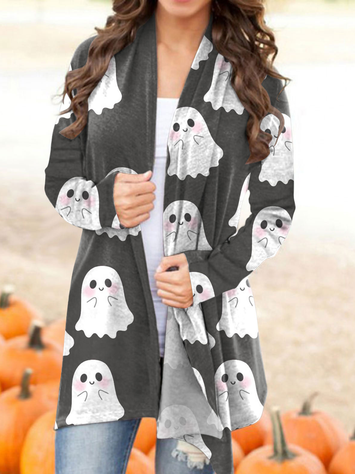 Jersey Loose Casual Kimono