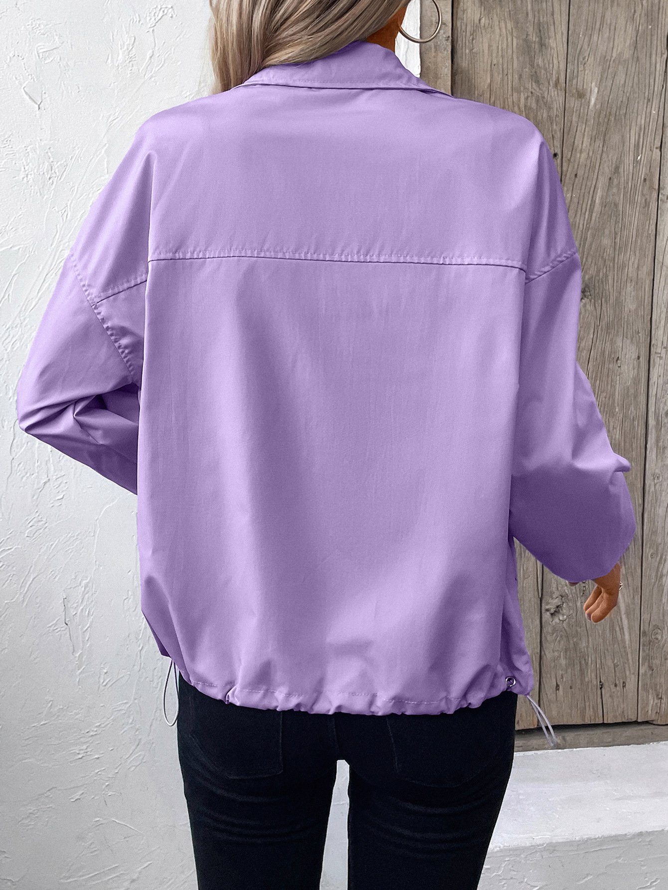 Casual Loose Plain Jacket