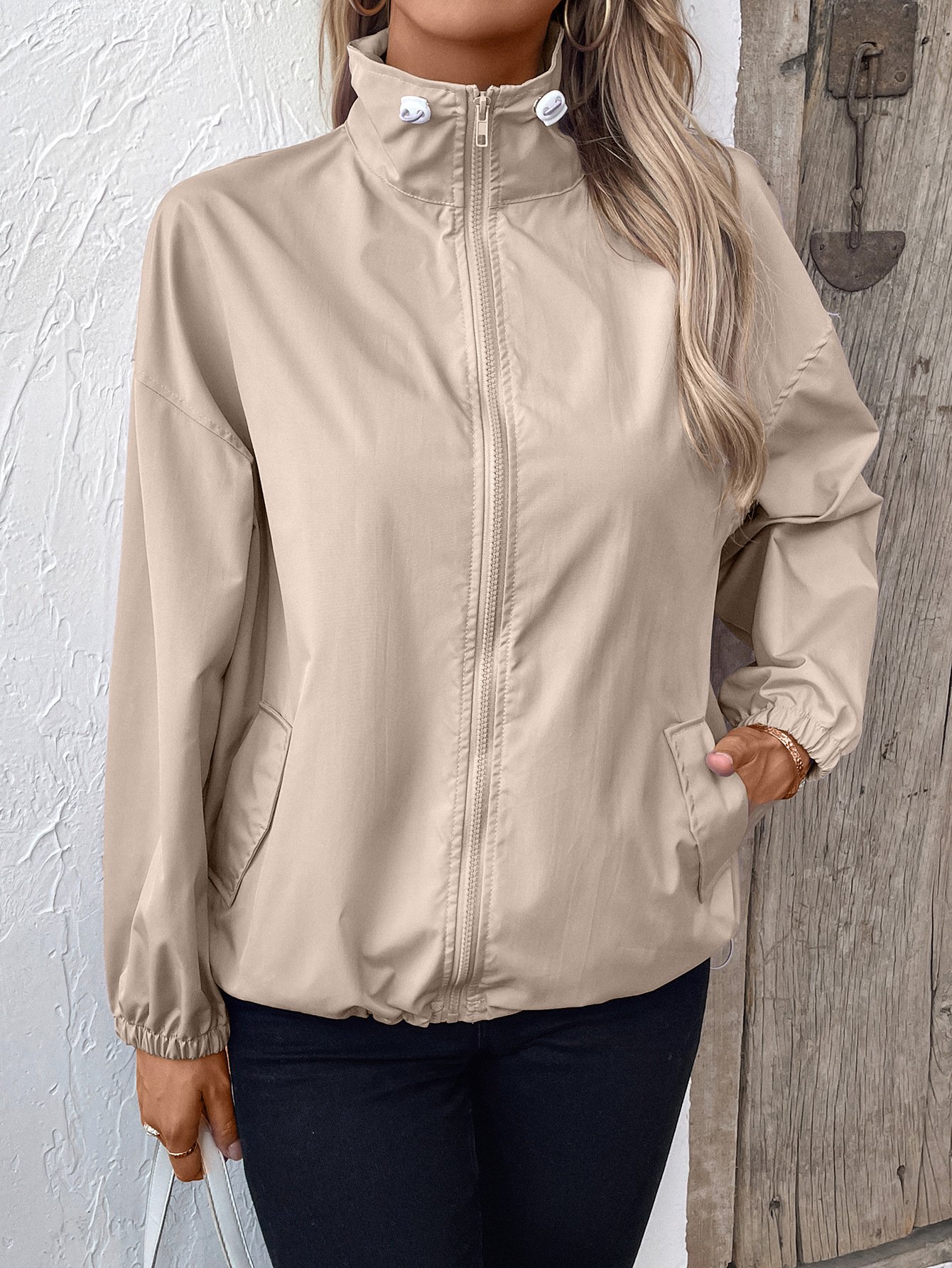 Casual Loose Plain Jacket