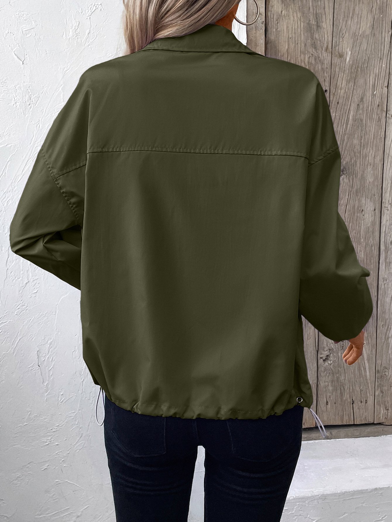 Casual Loose Plain Jacket