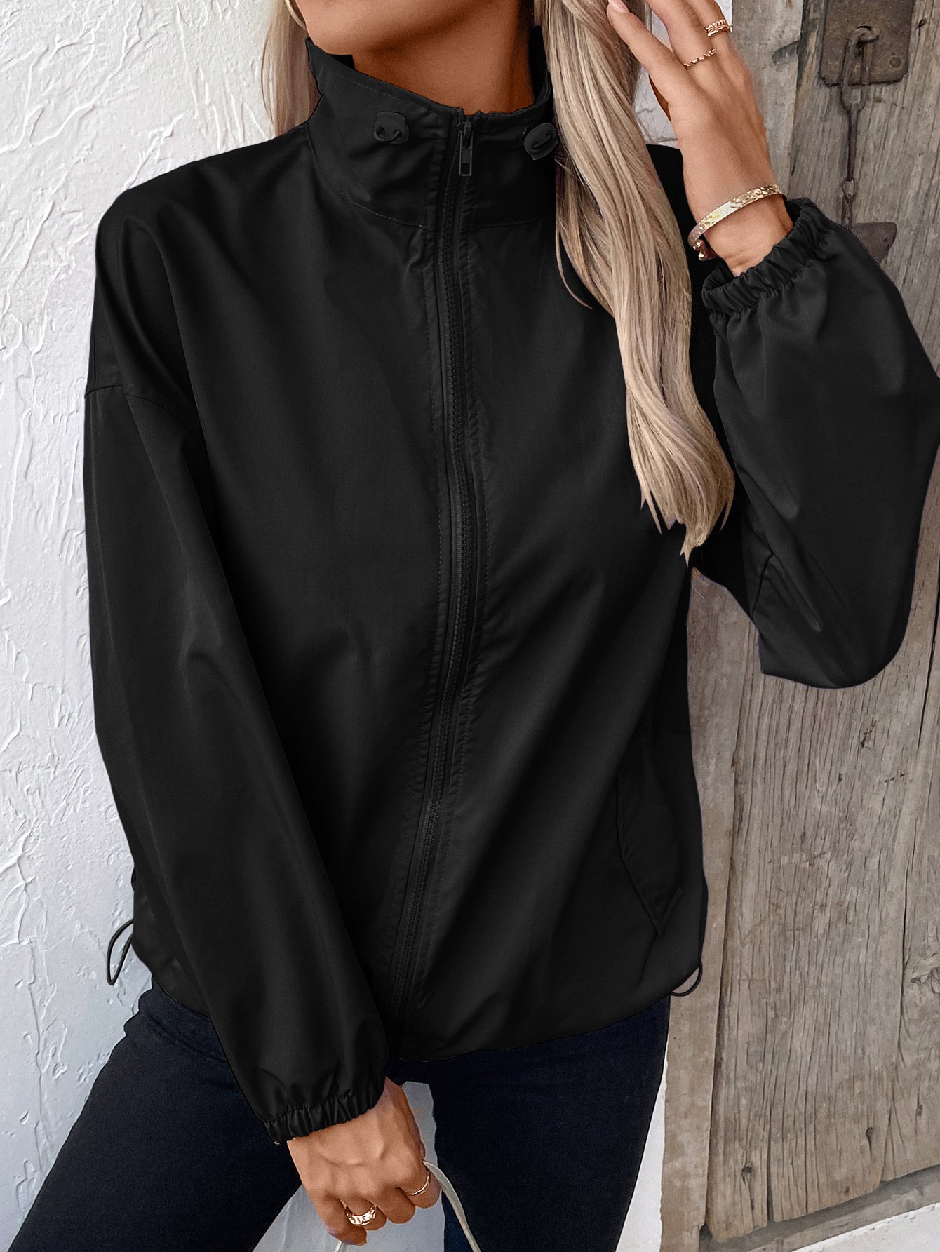 Casual Loose Plain Jacket