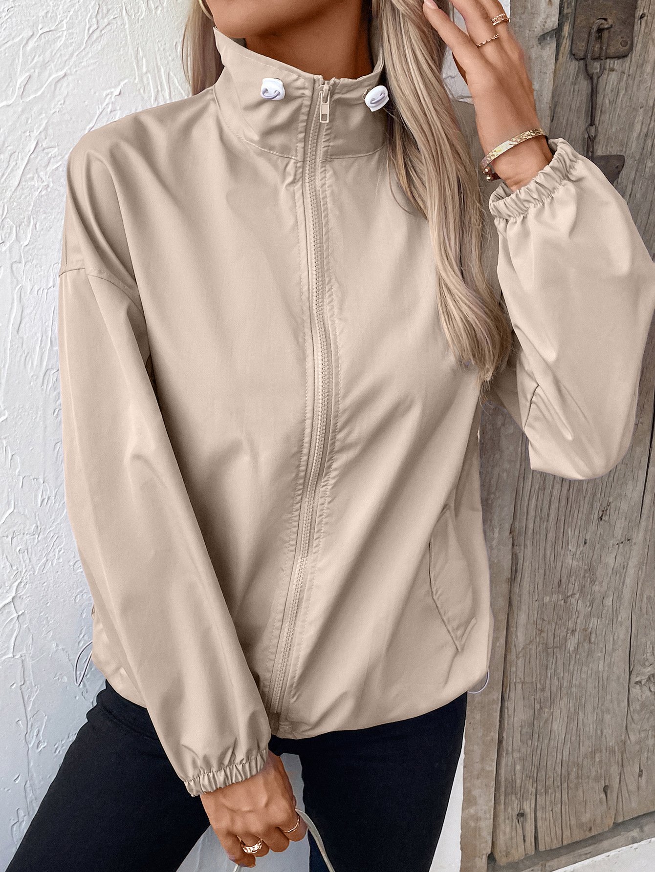 Casual Loose Plain Jacket