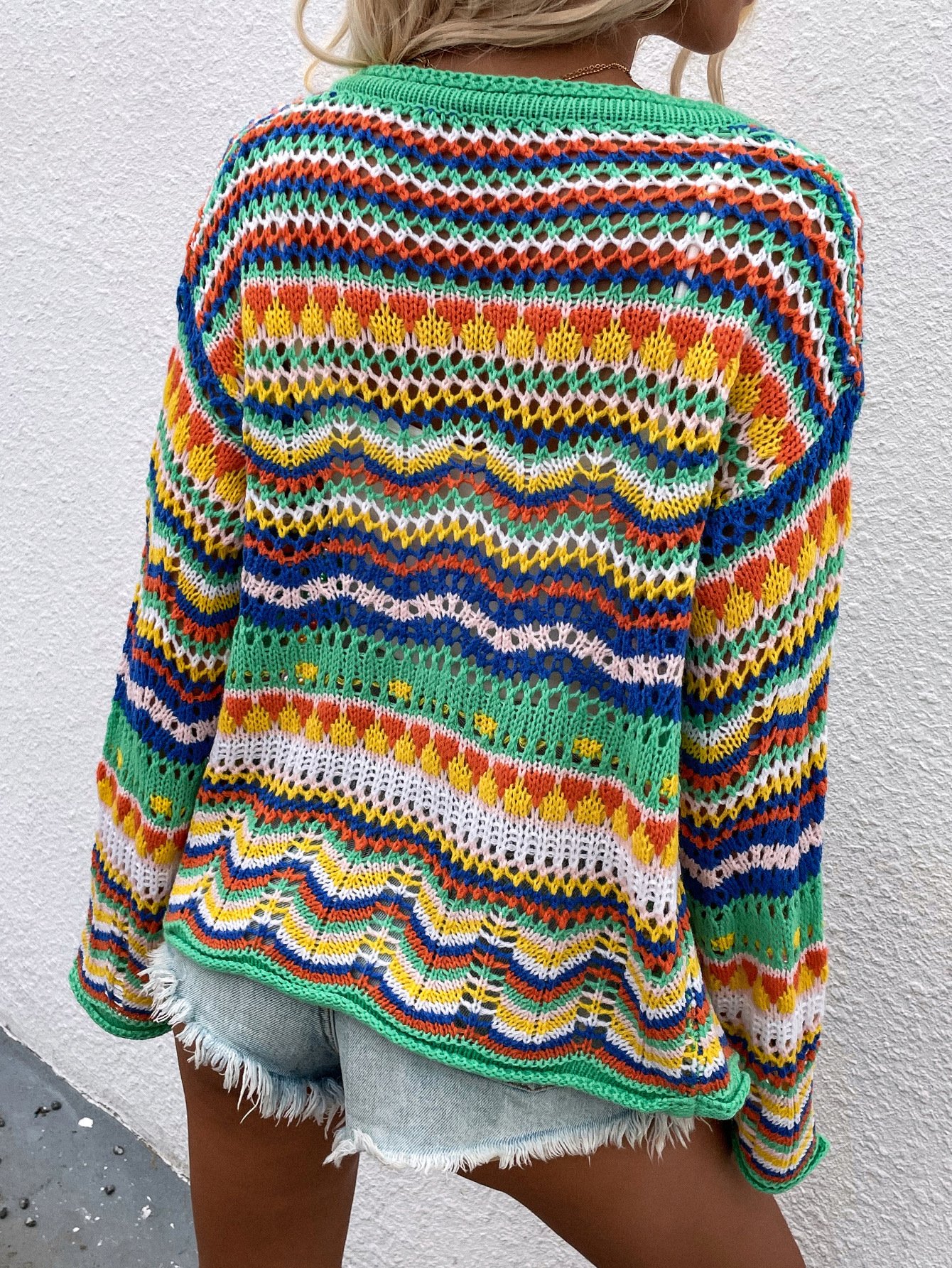 Wool/Knitting Casual Cardigan