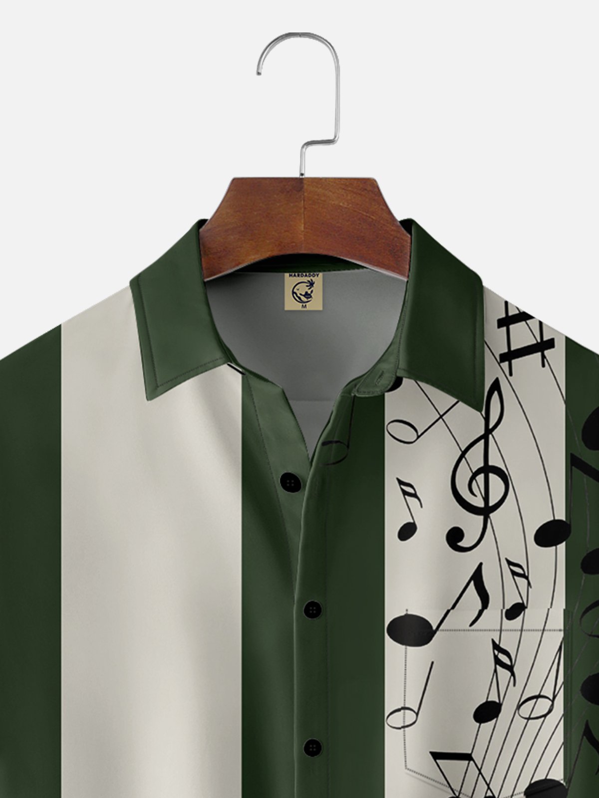 Casual Music Shirt Collar Men-Shirts