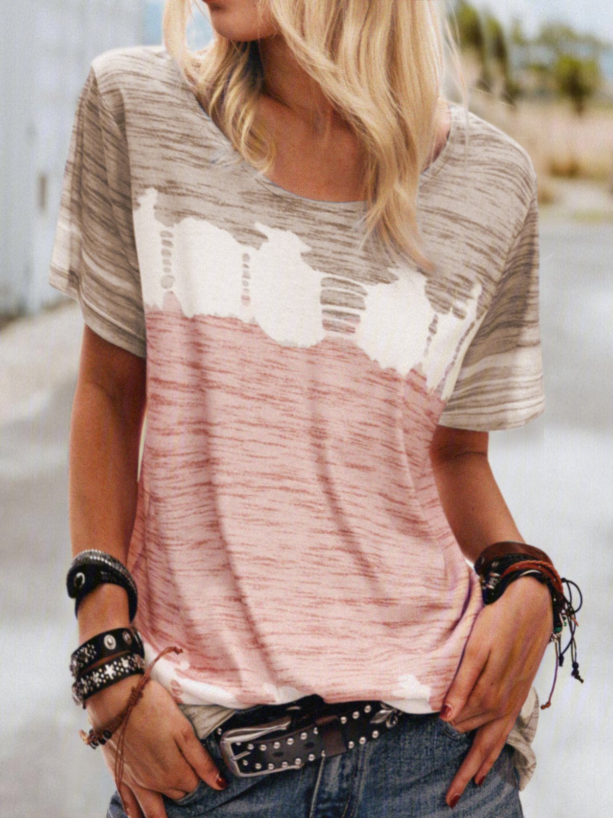 Cotton Loosen T-shirt