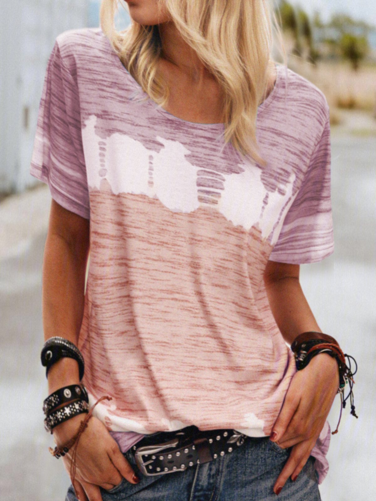 Cotton Loosen T-shirt