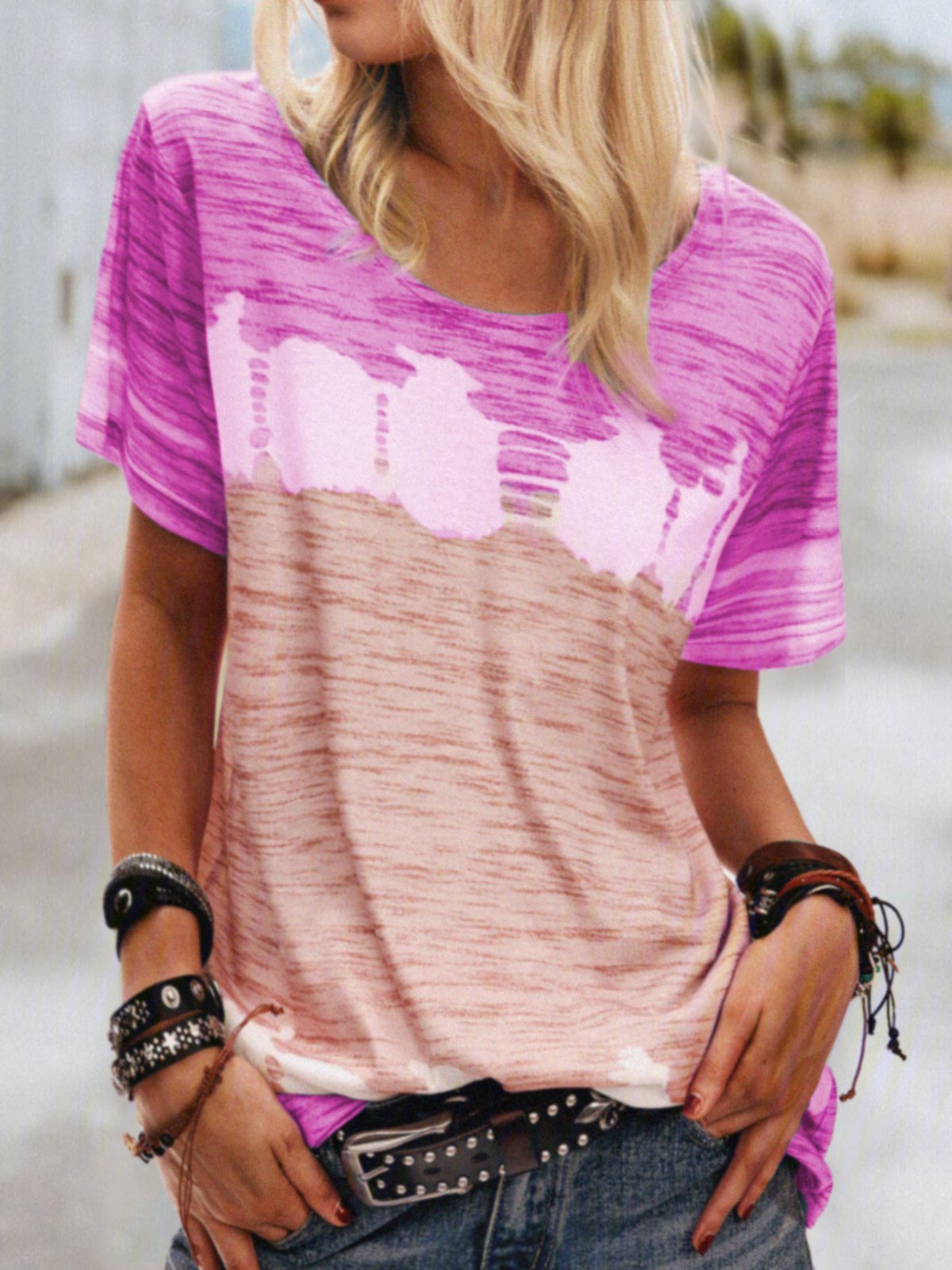 Cotton Loosen T-shirt